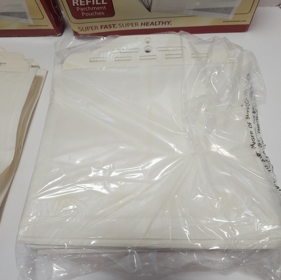 Sunbeam Rocket Grill Refill Replacement Parchement Pouches 62 Pouches - Picture 3 of 7